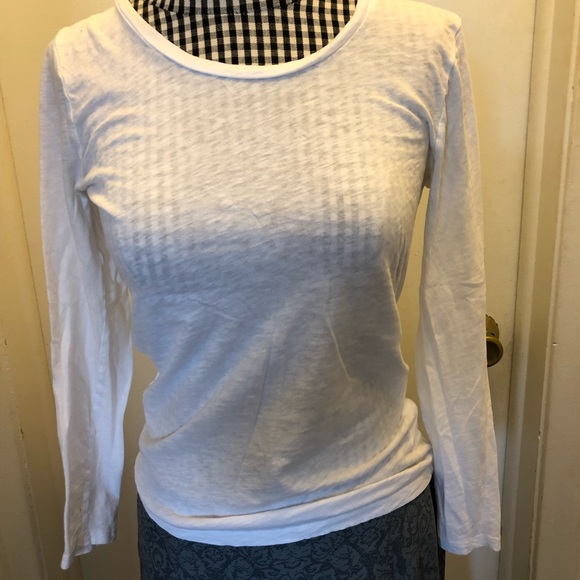 J. Crew Tops - J Crew Vintage Cotton T-shirt Size M petite